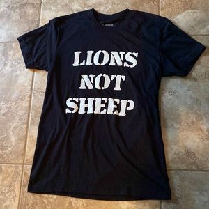 Brand New Lions Not Sheep Tee
